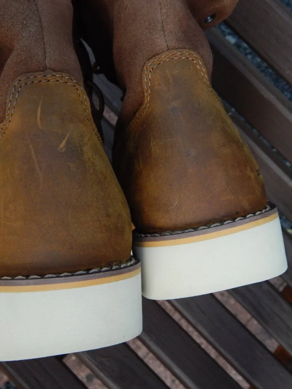 Woman's Boots Carhartt Fold Down Winter Insulated FW806 W Size 10 BROWN *****